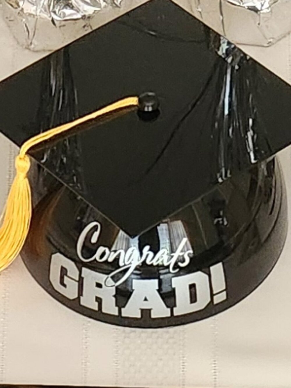 Cake Topper "Congrats Grad" *AS IS*